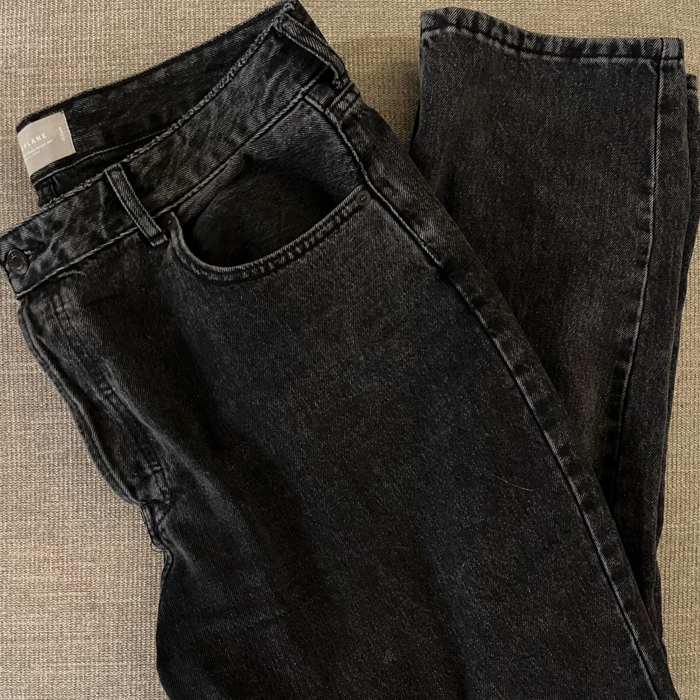 Everlane Curvy 90s Straight Jean Black